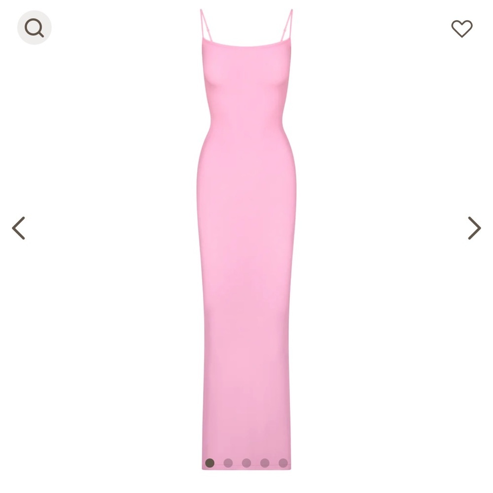 Skims NWT lounge dress in limited edition cotton candy